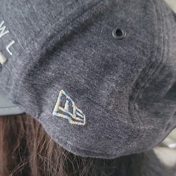 New England Patriots.
 Super Bowl.New Era 9FORTY Adjustable Gray Cap - Picture 7 of 16